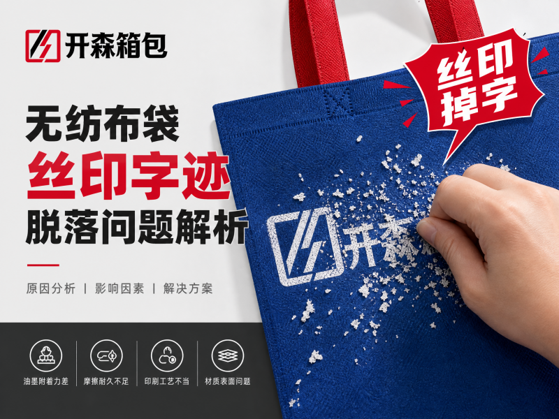 无纺布袋丝印掉落解析-问题根源与解决方案