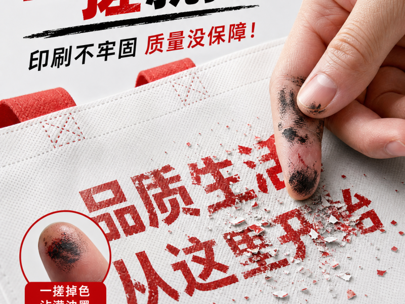 丝印布袋掉字是怎么回事？