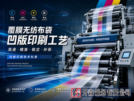 覆膜无纺布袋起印量为什么最少5000个？凹版印刷机的门槛在这