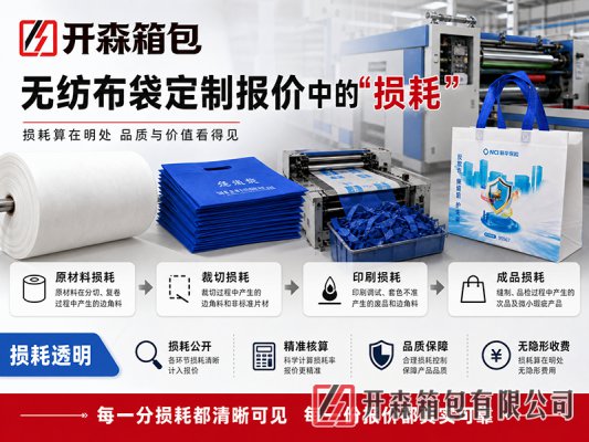定做无纺布袋损耗到底损的是什么？覆膜淋膜印刷车缝全解析